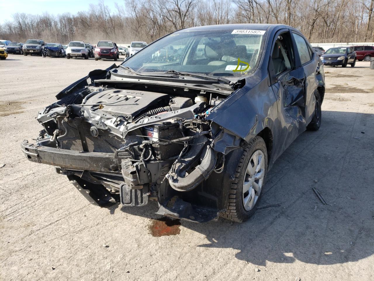 Photo 2 from auction – 2014 TOYOTA COROLLA L with VIN 2T1BURHE6EC027637