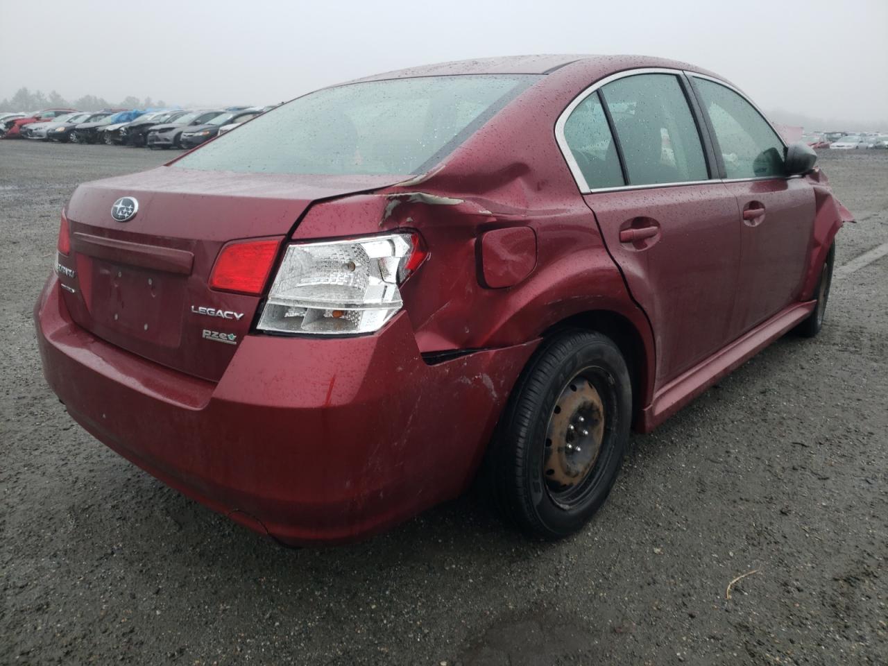 Photo 4 from auction – 2011 SUBARU LEGACY 2.5 with VIN 4S3BMBA60B3220963