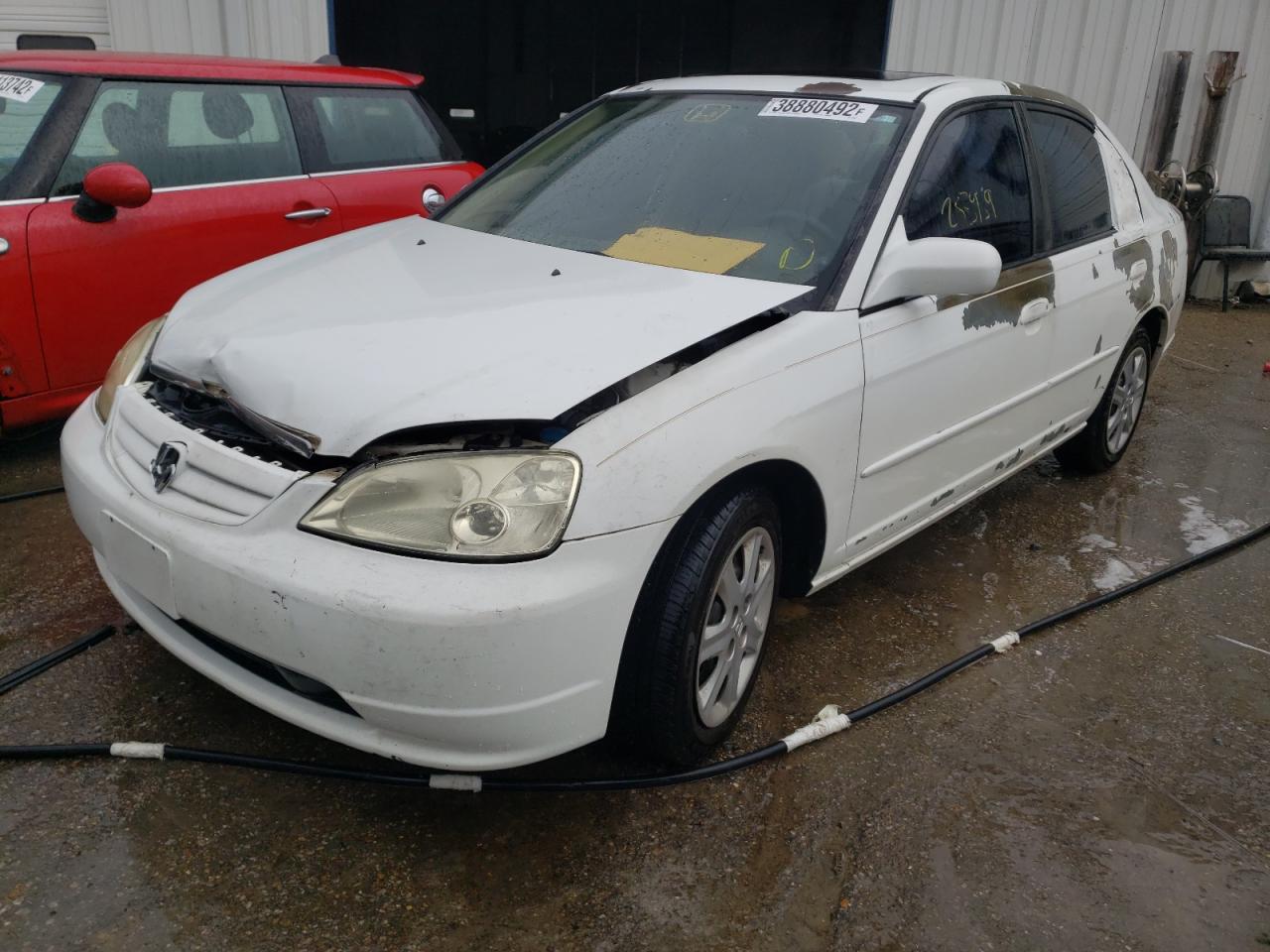 Photo 2 from auction – 2003 HONDA CIVIC EX with VIN 2HGES25763H528922