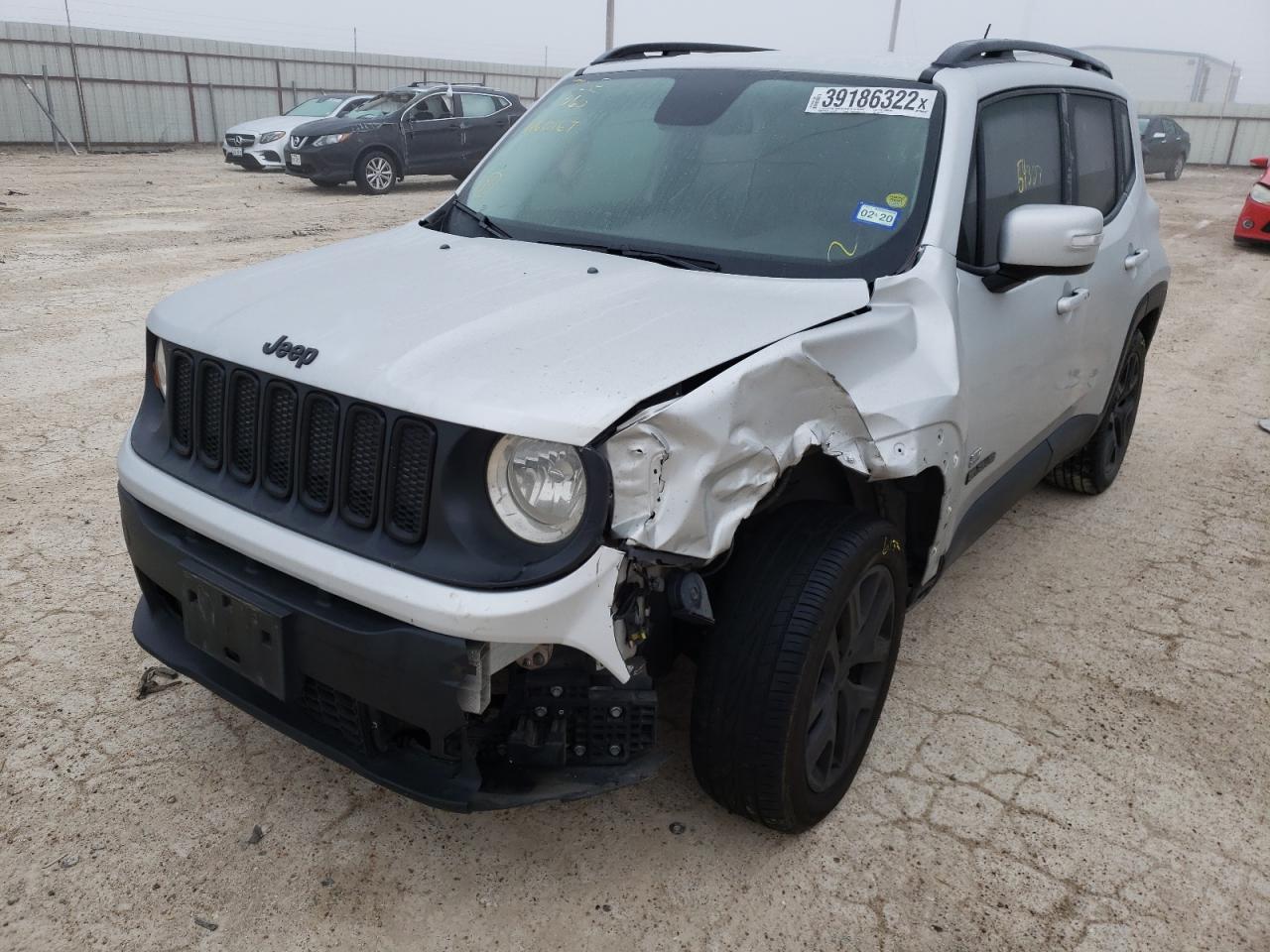 Photo 2 from auction – 2017 JEEP RENEGADE L with VIN ZACCJABB7HPG60167