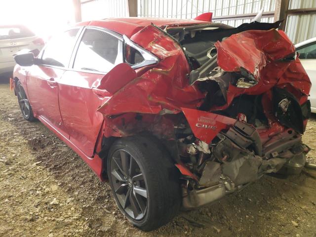 Photo 3 from auction – 2019 HONDA CIVIC EX with VIN JHMFC1F35KX013344