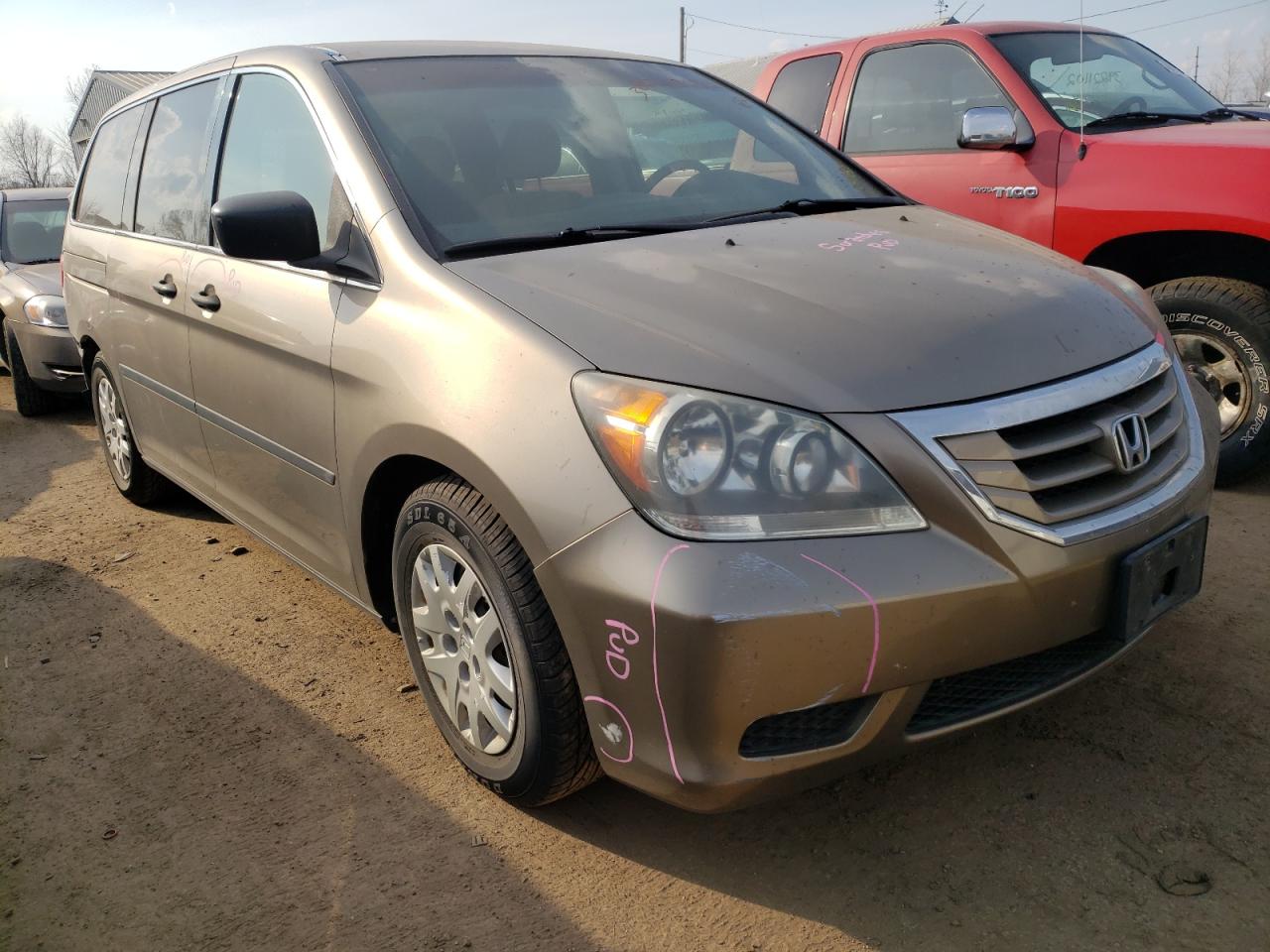 HONDA ODYSSEY LX 2008 with VIN 5FNRL38298B047952 - Photo from auction