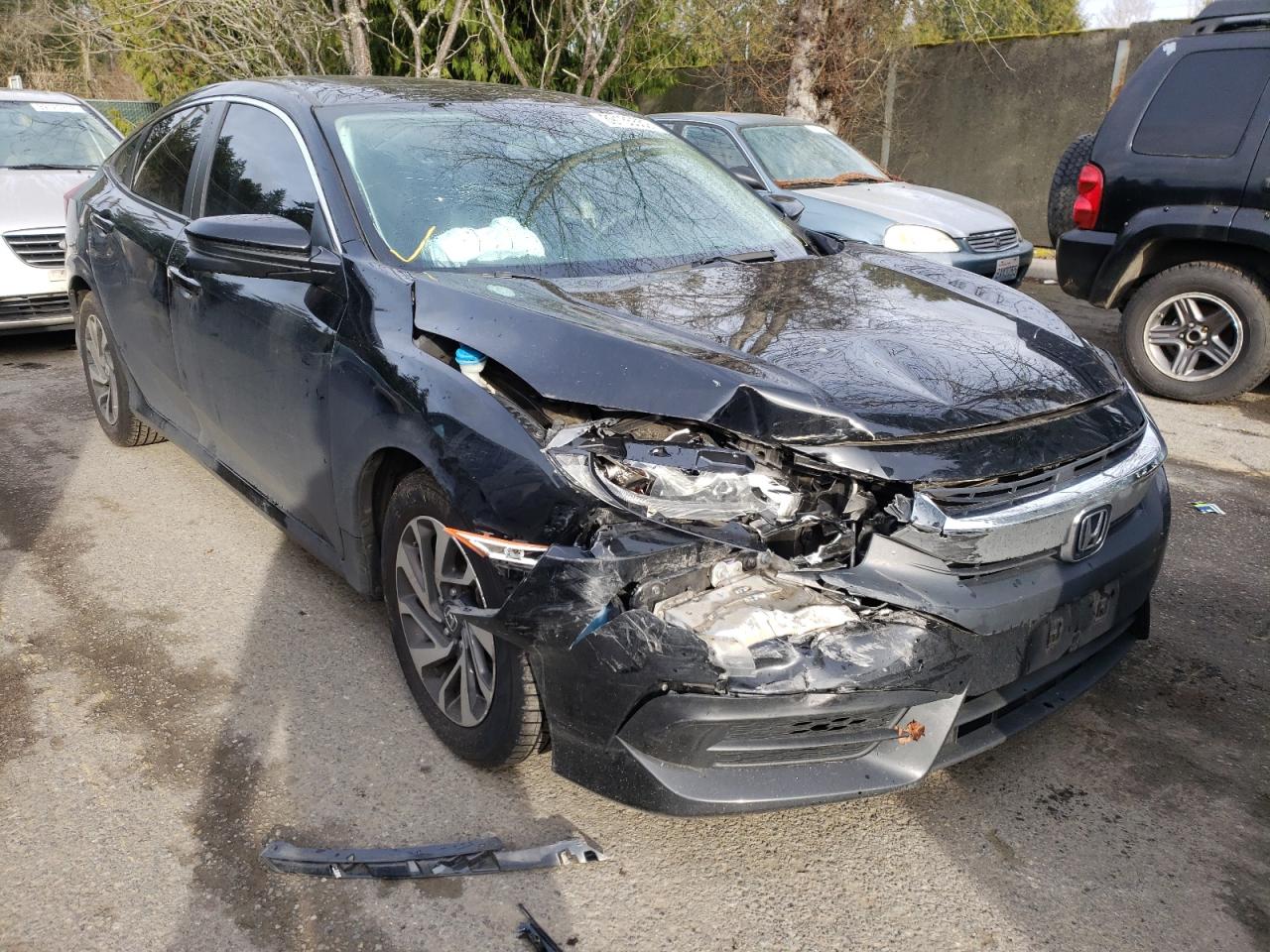 HONDA CIVIC EX 2016 with VIN 19XFC2F72GE223272 - Photo from auction