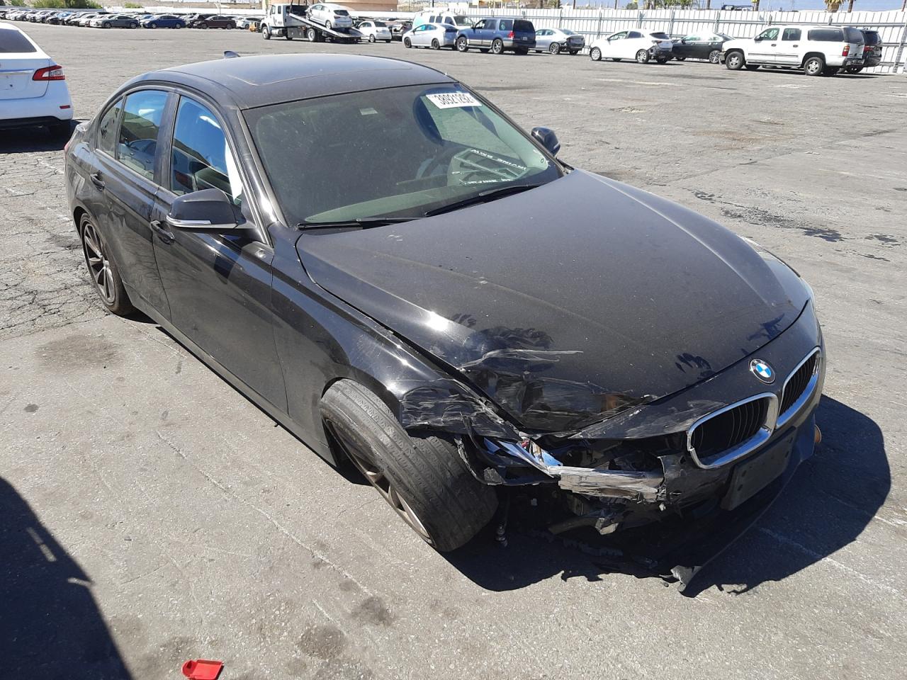 BMW 320 I 2016 with VIN WBA8E1G58GNU10955 - Photo from auction