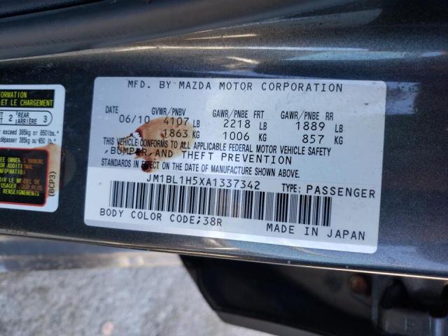 Photo 10 from auction – 2010 MAZDA 3 S with VIN JM1BL1H5XA1337342