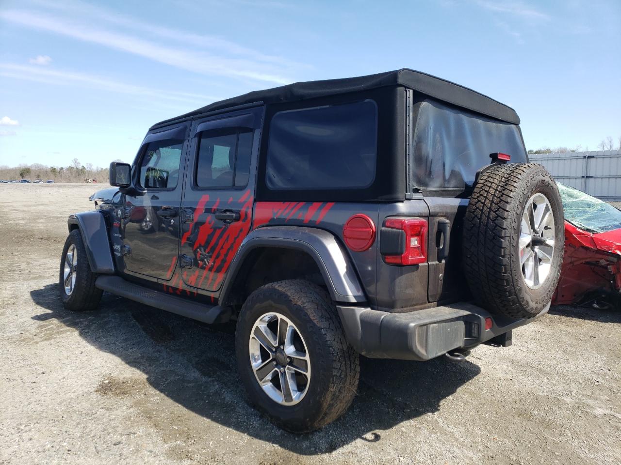 Photo 3 from auction – 2018 JEEP WRANGLER U with VIN 1C4HJXEG8JW134588
