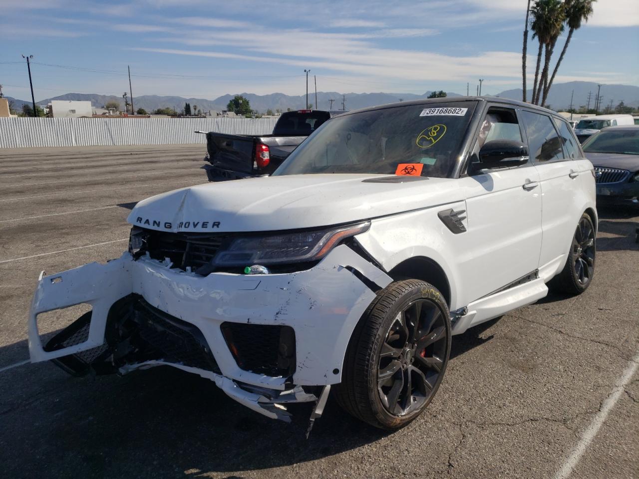 Photo 2 from auction – 2021 LAND ROVER RANGE ROVE with VIN SALWS2RUXMA755574