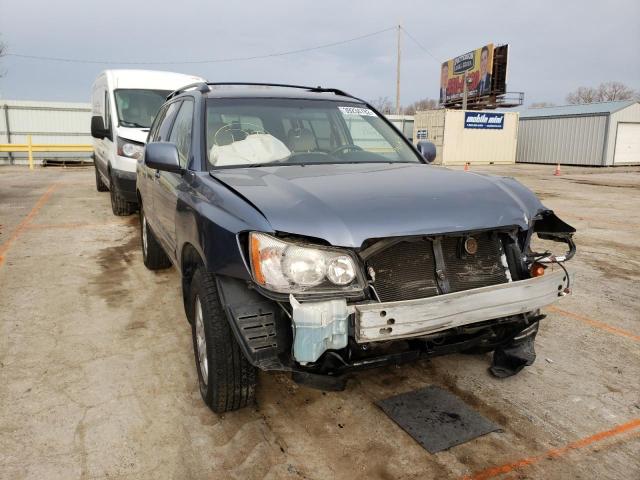 TOYOTA HIGHLANDER 2003 with VIN JTEGD21A230062277 - Photo from auction