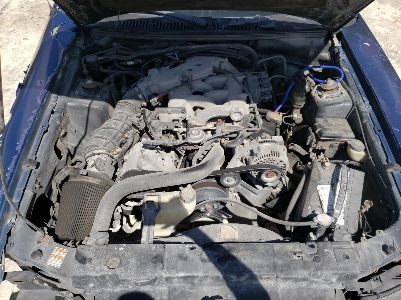 Photo 7 from auction – 2000 FORD MUSTANG with VIN 1FAFP4045YF141581