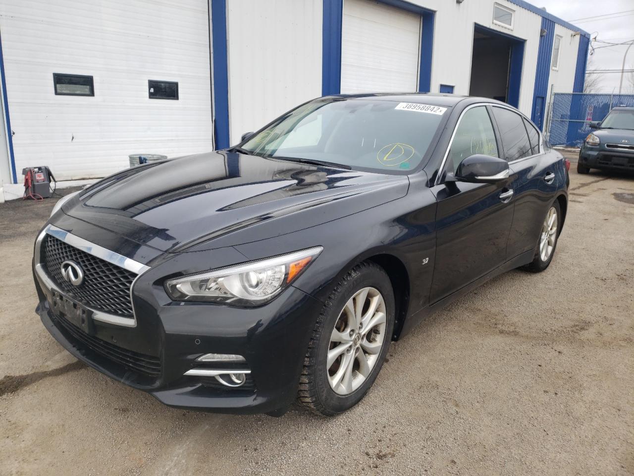 Photo 2 from auction – 2015 INFINITI Q50 BASE with VIN JN1BV7ARXFM415038