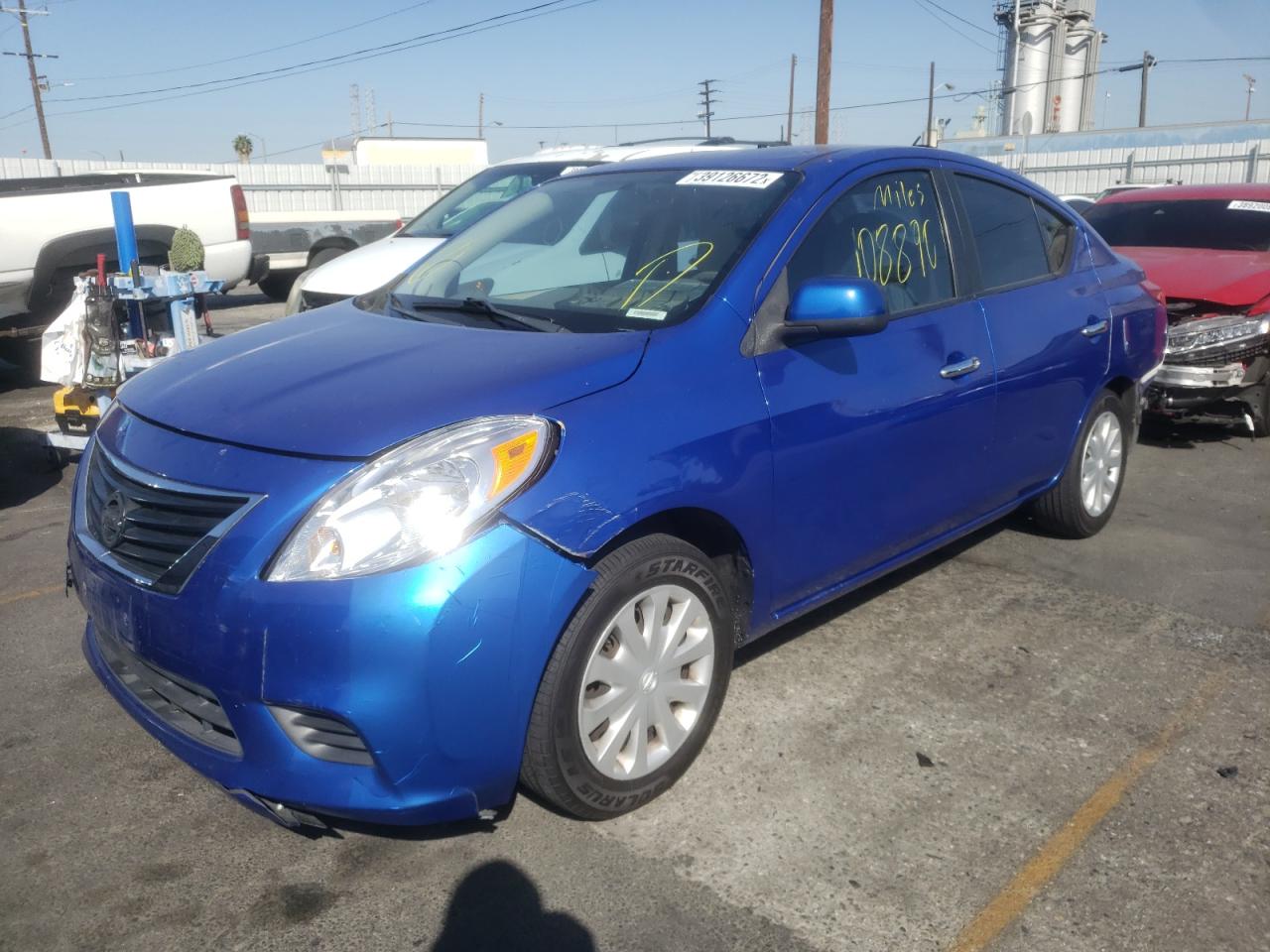 Photo 2 from auction – 2012 NISSAN VERSA S with VIN 3N1CN7AP2CL805205