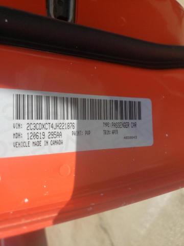 Photo 10 from auction – 2018 DODGE CHARGER R/ with VIN 2C3CDXCT4JH221876