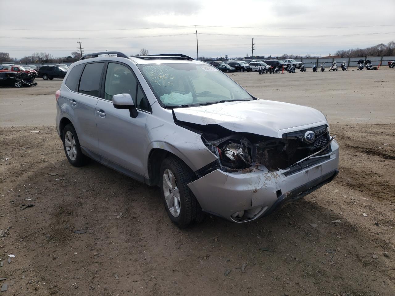 SUBARU FORESTER 2 2014 with VIN JF2SJAJC7EH490810 - Photo from auction
