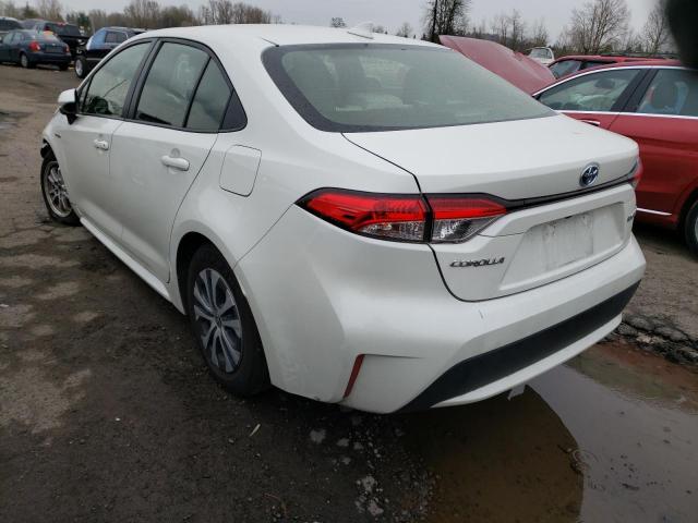 Photo 3 from auction – 2020 TOYOTA COROLLA LE with VIN JTDEBRBE2LJ003185