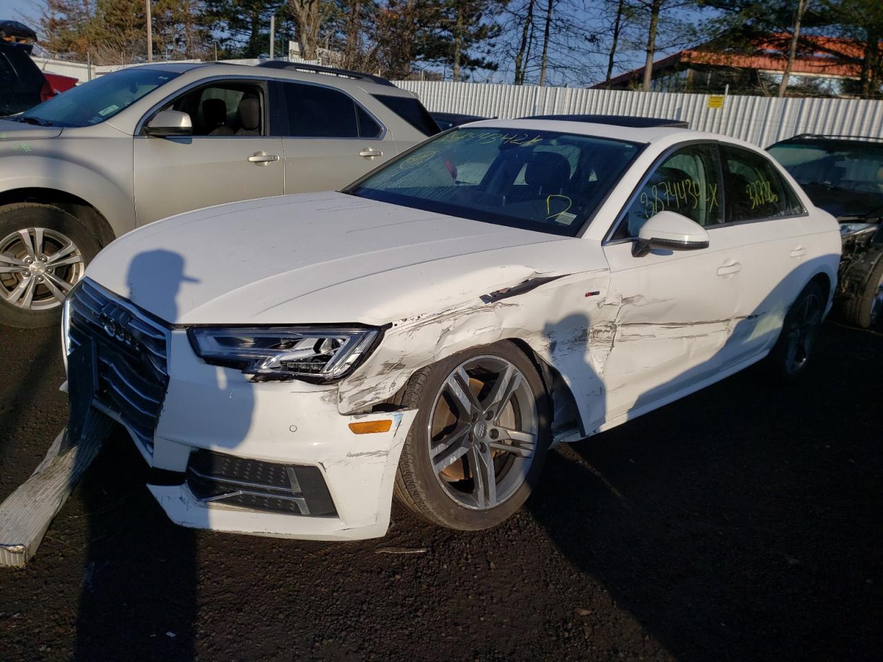 Photo 2 from auction – 2018 AUDI A4 PREMIUM with VIN WAUENAF49JA205493