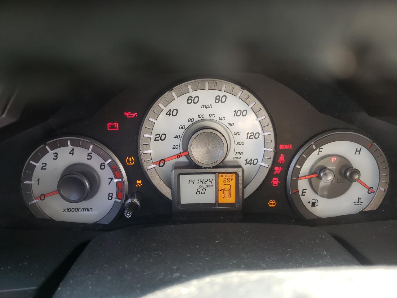 Photo 8 from auction – 2014 HONDA PILOT EXL with VIN 5FNYF4H66EB030680