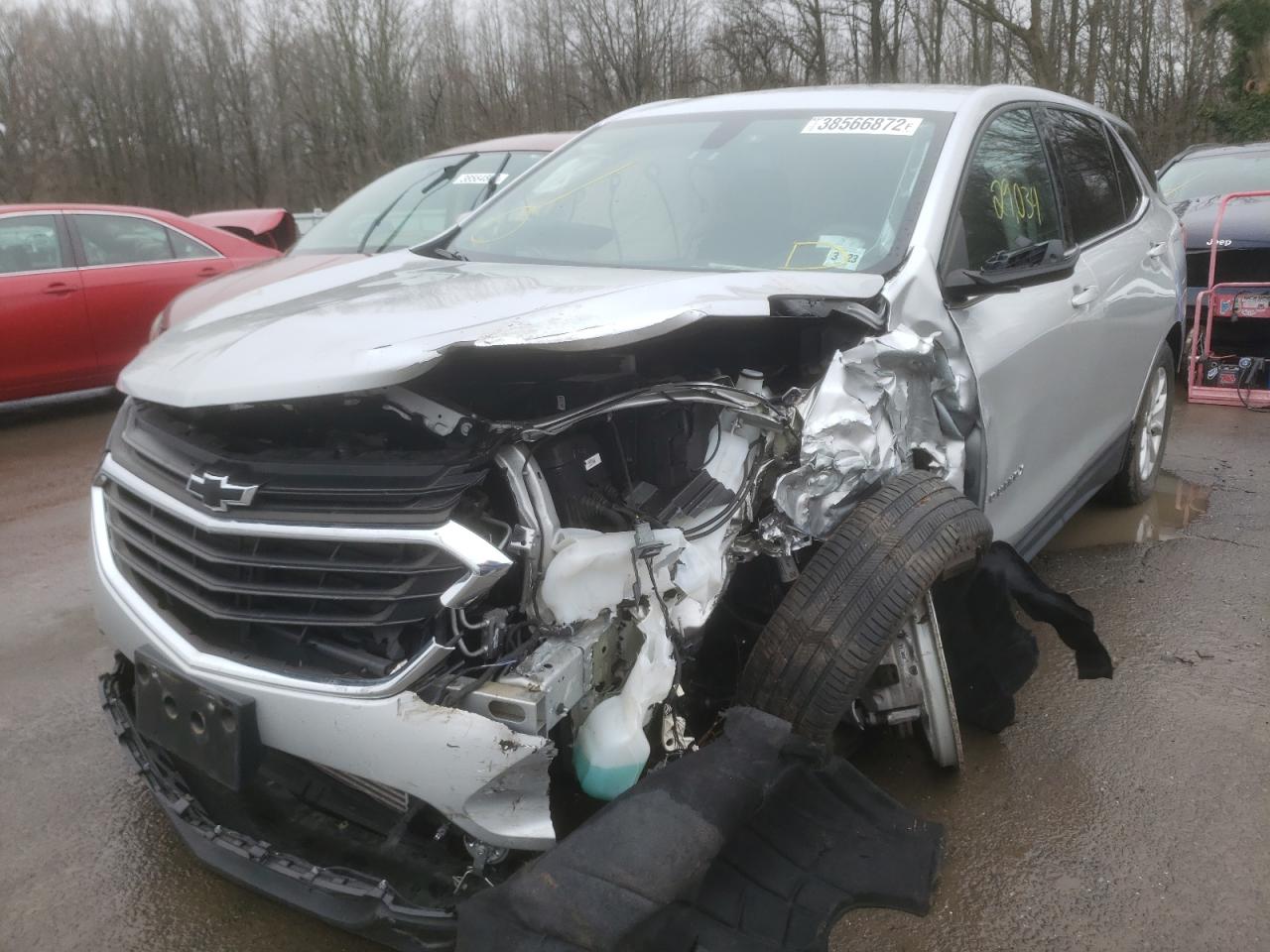 Photo 2 from auction – 2018 CHEVROLET EQUINOX LT with VIN 3GNAXJEV1JS582928