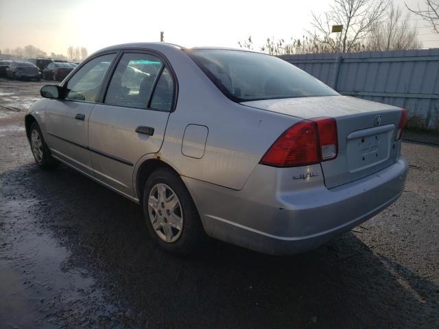 Photo 3 from auction – 2005 HONDA CIVIC DX V with VIN 2HGES16395H018024