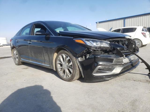 HYUNDAI SONATA SPO 2017 with VIN 5NPE34AB6HH475509 - Photo from auction