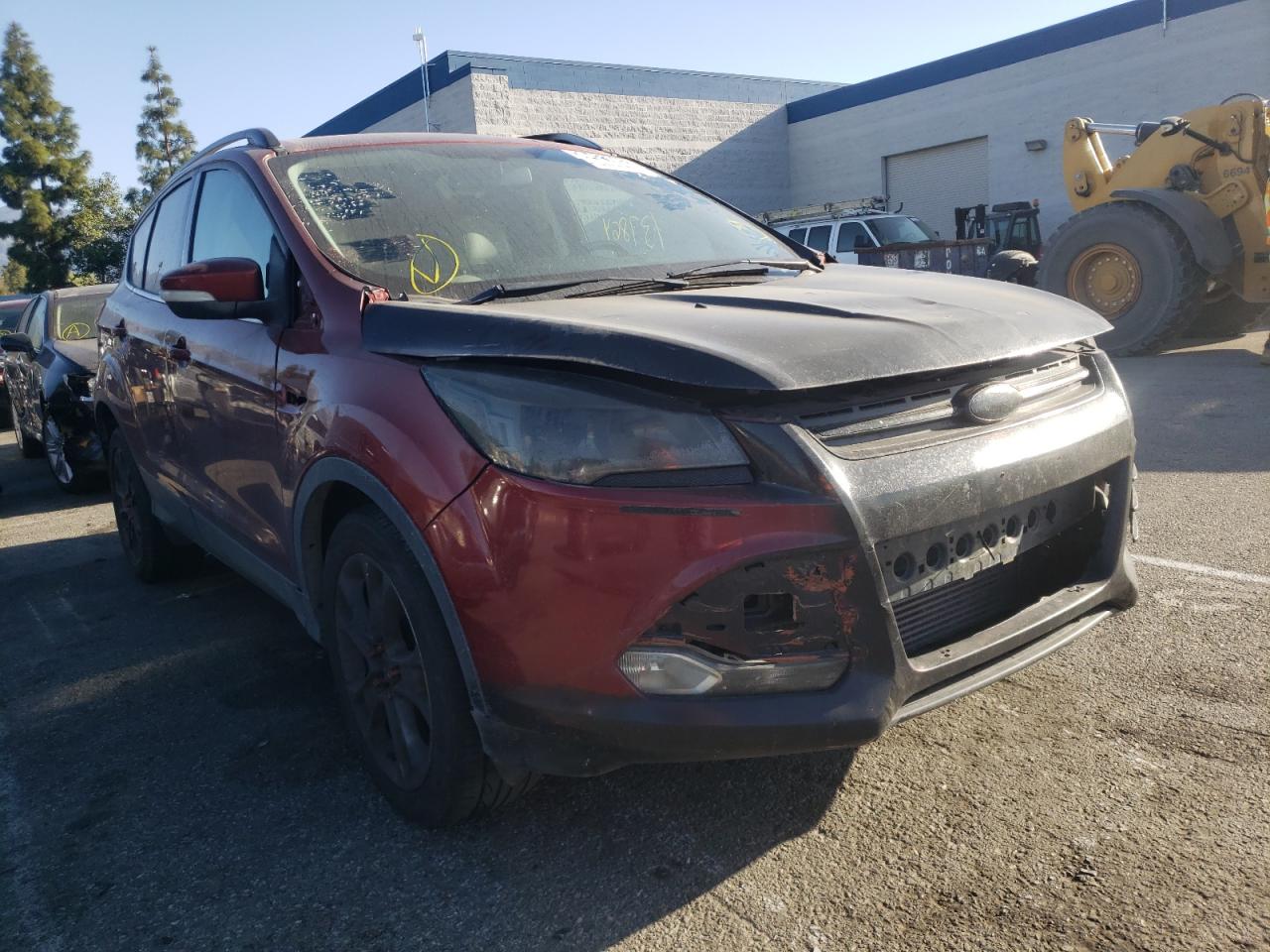 FORD ESCAPE TIT 2014 with VIN 1FMCU0J96EUD45785 - Photo from auction