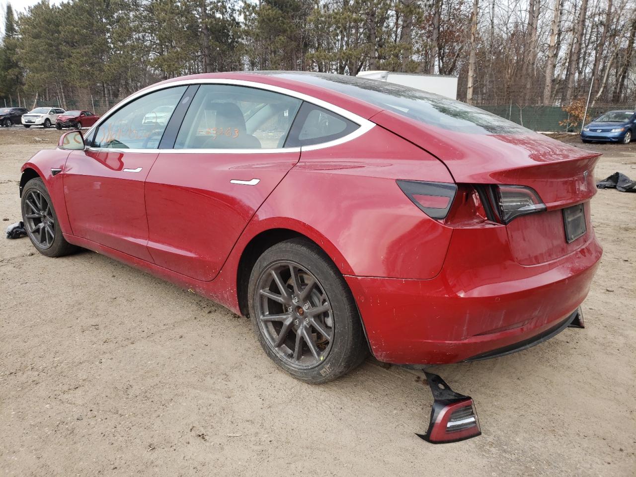 Photo 3 from auction – 2019 TESLA MODEL 3 with VIN 5YJ3E1EB5KF387325