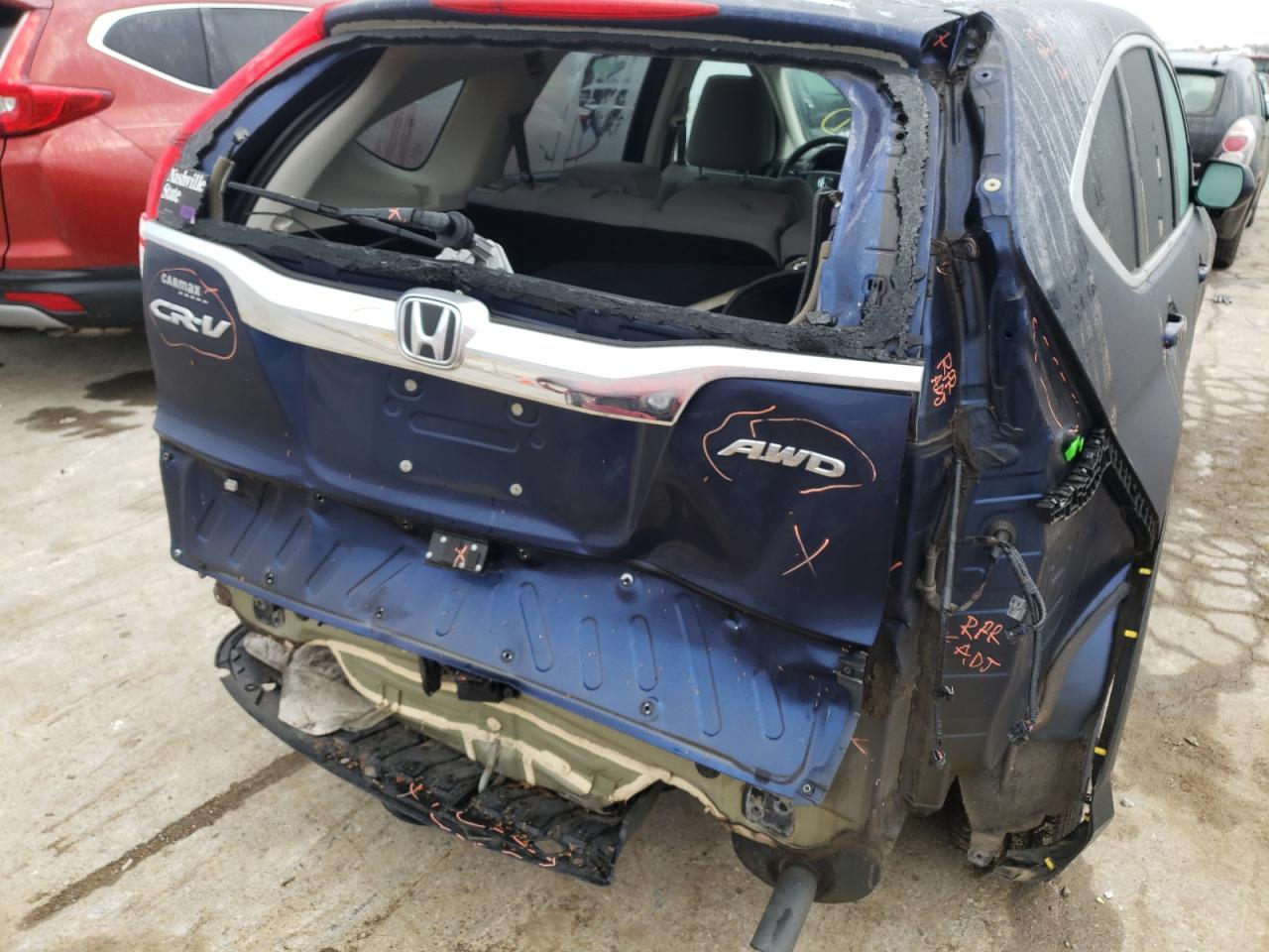 Photo 9 from auction – 2015 HONDA CR-V EX with VIN 5J6RM4H5XFL057276