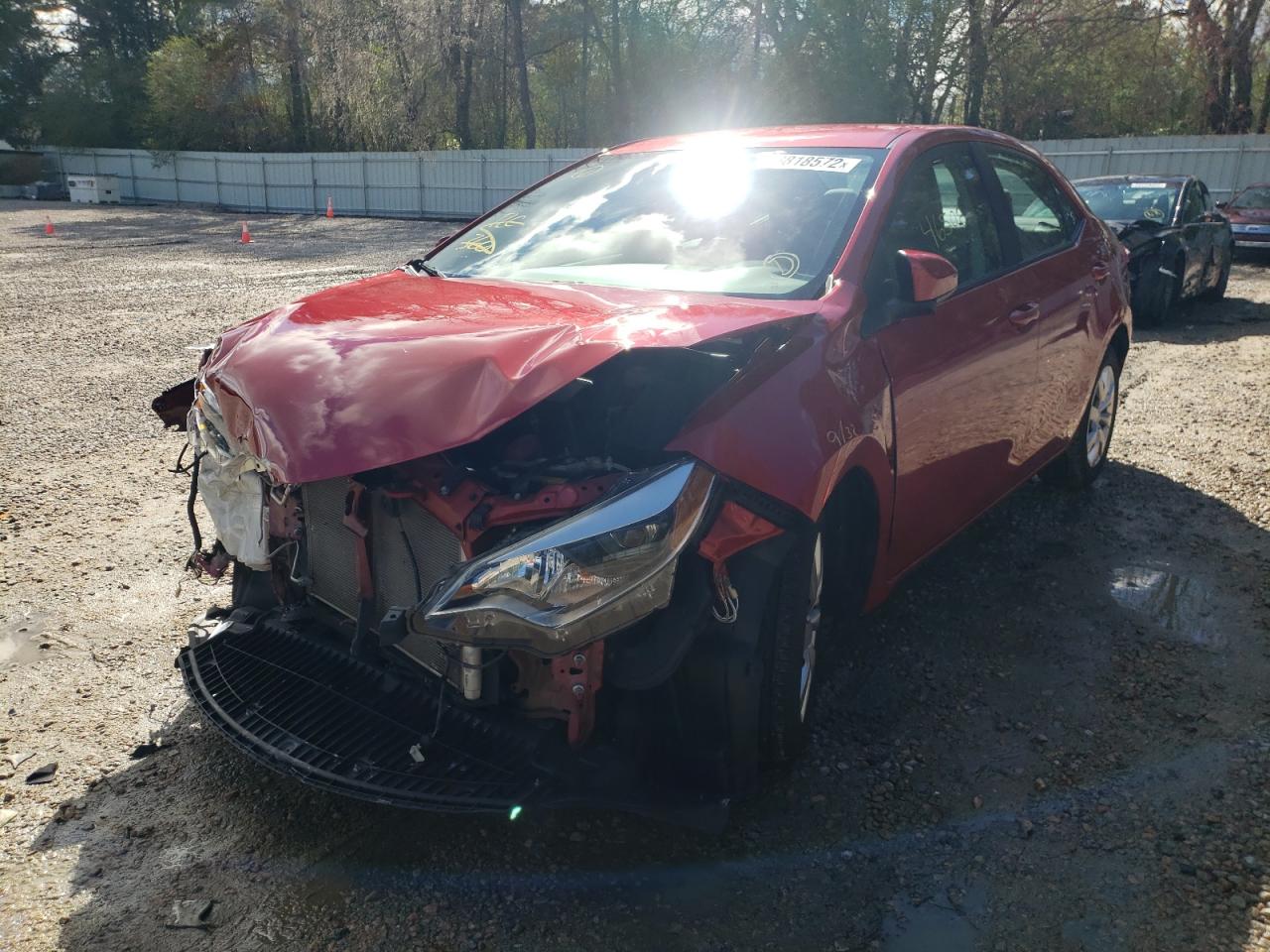 Photo 2 from auction – 2016 TOYOTA COROLLA L with VIN 5YFBURHE3GP428081