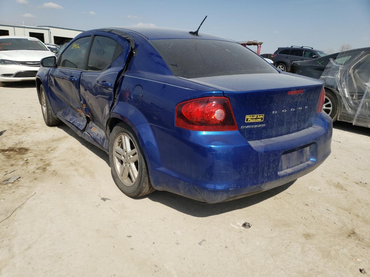Photo 3 from auction – 2012 DODGE AVENGER SX with VIN 1C3CDZCBXCN161745