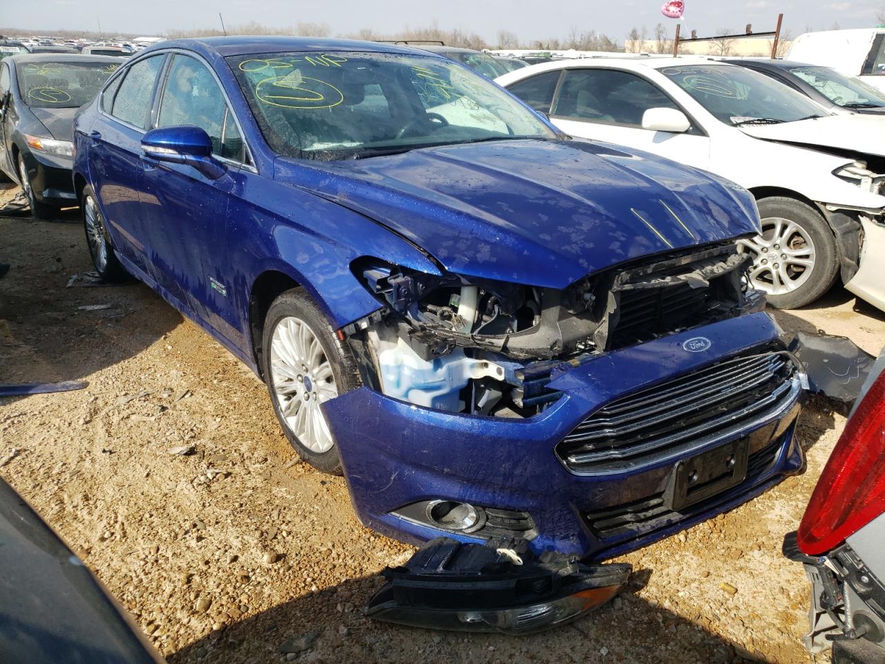 FORD FUSION SE 2014 with VIN 3FA6P0PU4ER109122 - Photo from auction