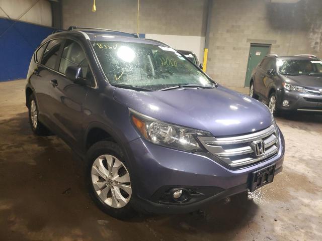 HONDA CR-V EXL 2013 with VIN 2HKRM4H77DH604626 - Photo from auction