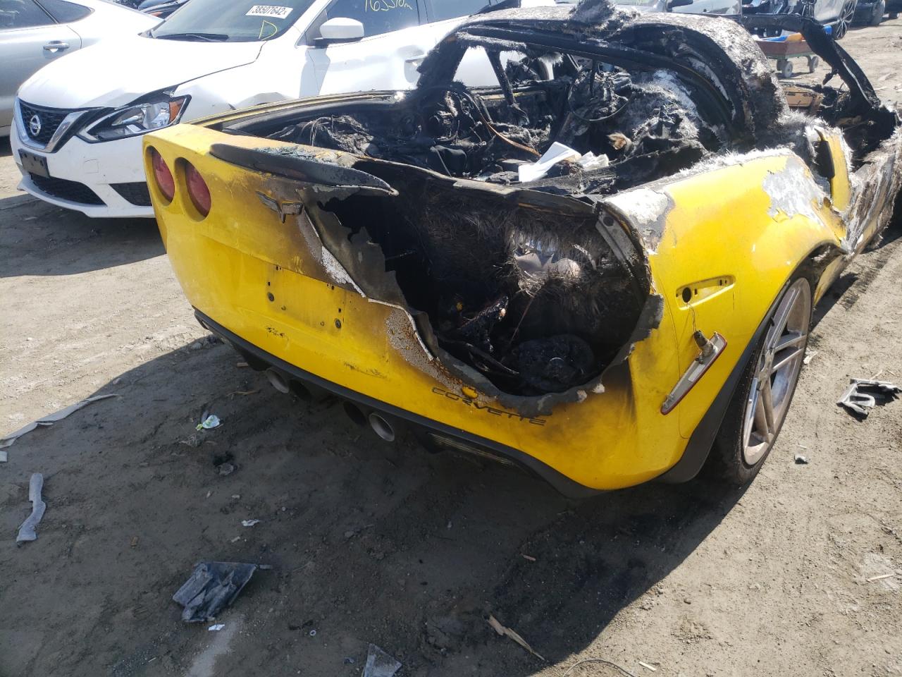 Photo 10 from auction – 2007 CHEVROLET CORVETTE Z with VIN 1G1YY26E375110198