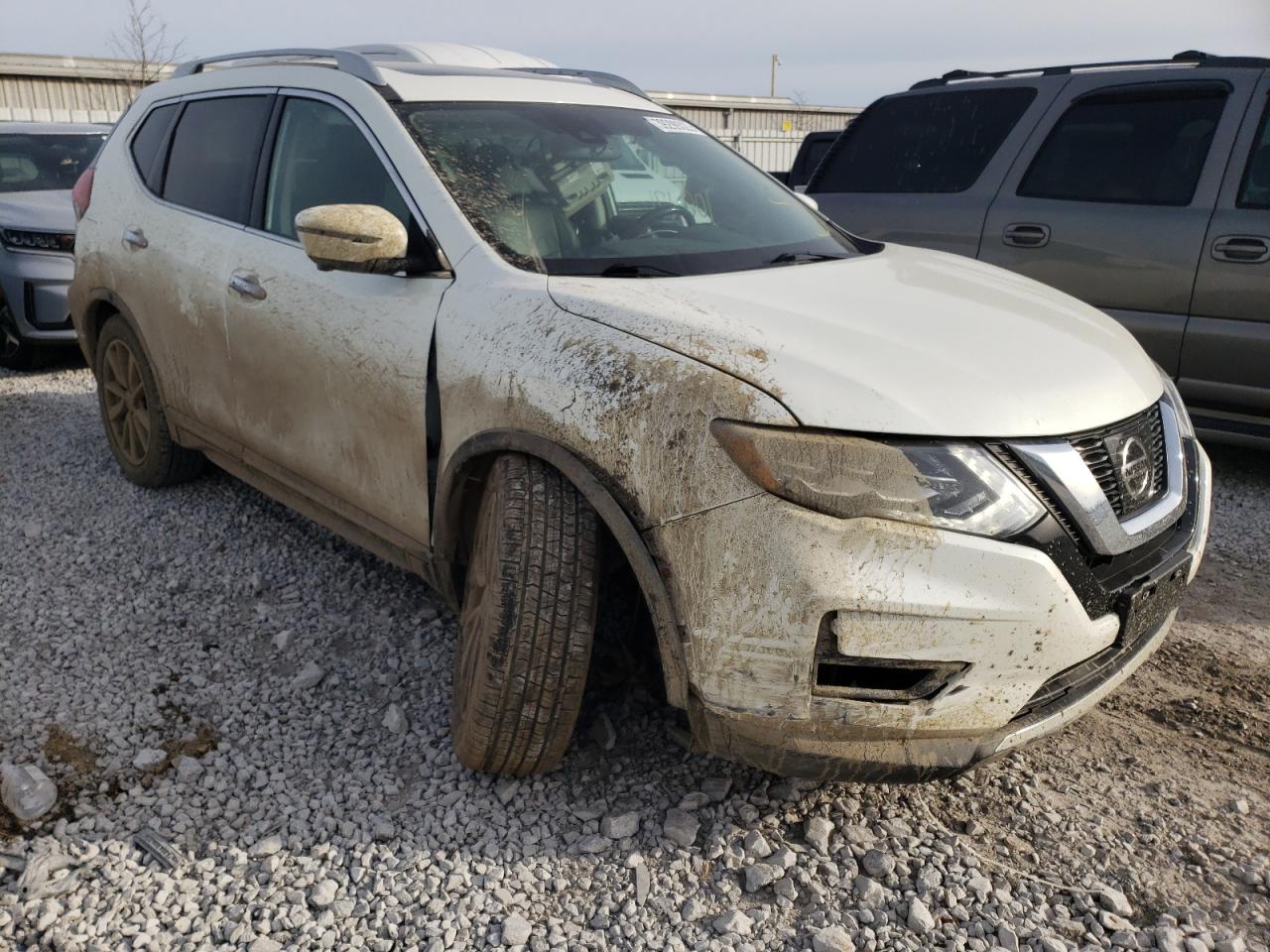 NISSAN ROGUE S 2017 with VIN 5N1AT2MT4HC759896 - Photo from auction