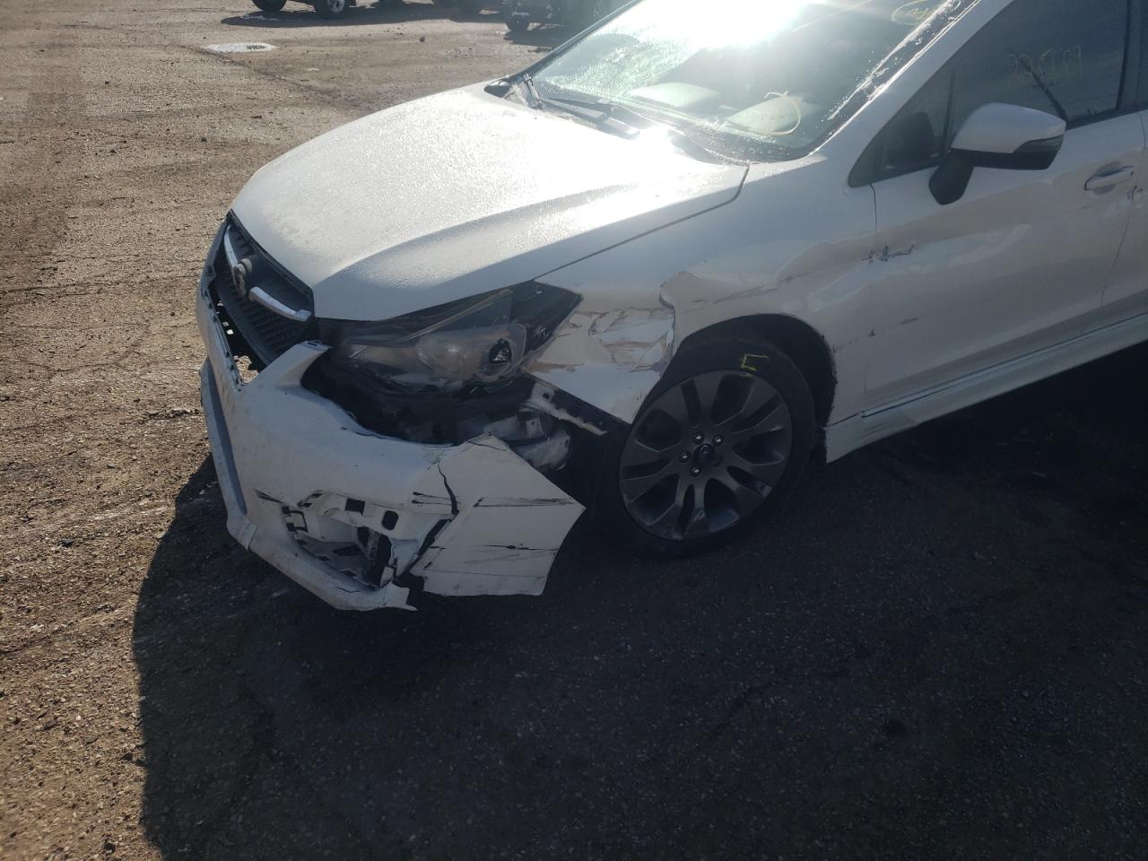 Photo 9 from auction – 2015 SUBARU IMPREZA SP with VIN JF1GPAW67F8287297