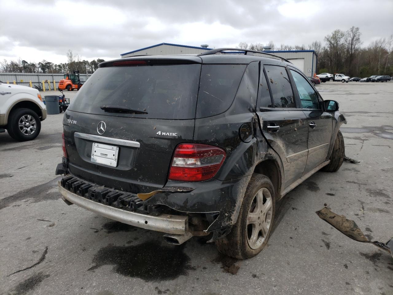 Photo 4 from auction – 2008 MERCEDES-BENZ ML 320 CDI with VIN 4JGBB22E08A296985