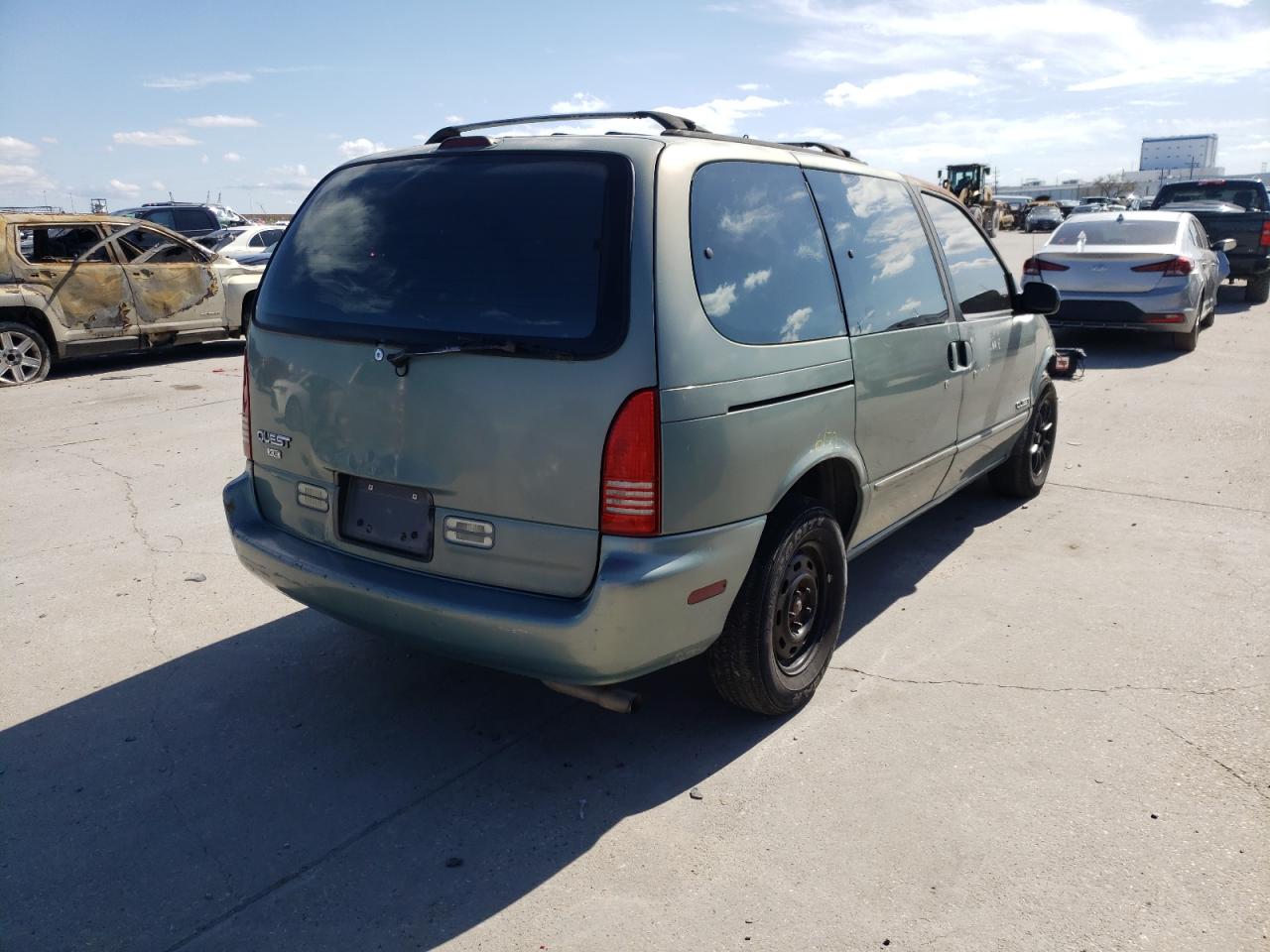 Photo 4 from auction – 1997 NISSAN QUEST XE with VIN 4N2DN1112VD814258