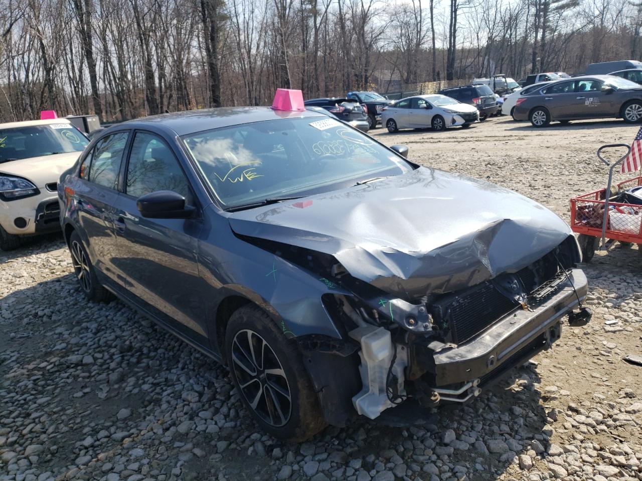 Photo 1 from auction – 2015 VOLKSWAGEN JETTA BASE with VIN 3VW1K7AJ4FM225460