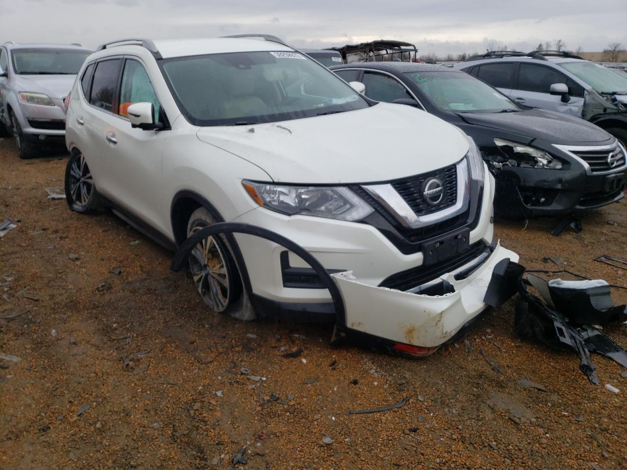 NISSAN ROGUE S 2019 with VIN 5N1AT2MT4KC764491 - Photo from auction
