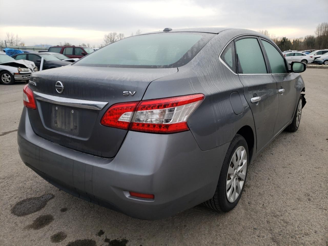 Photo 4 from auction – 2015 NISSAN SENTRA S with VIN 3N1AB7AP9FL659809