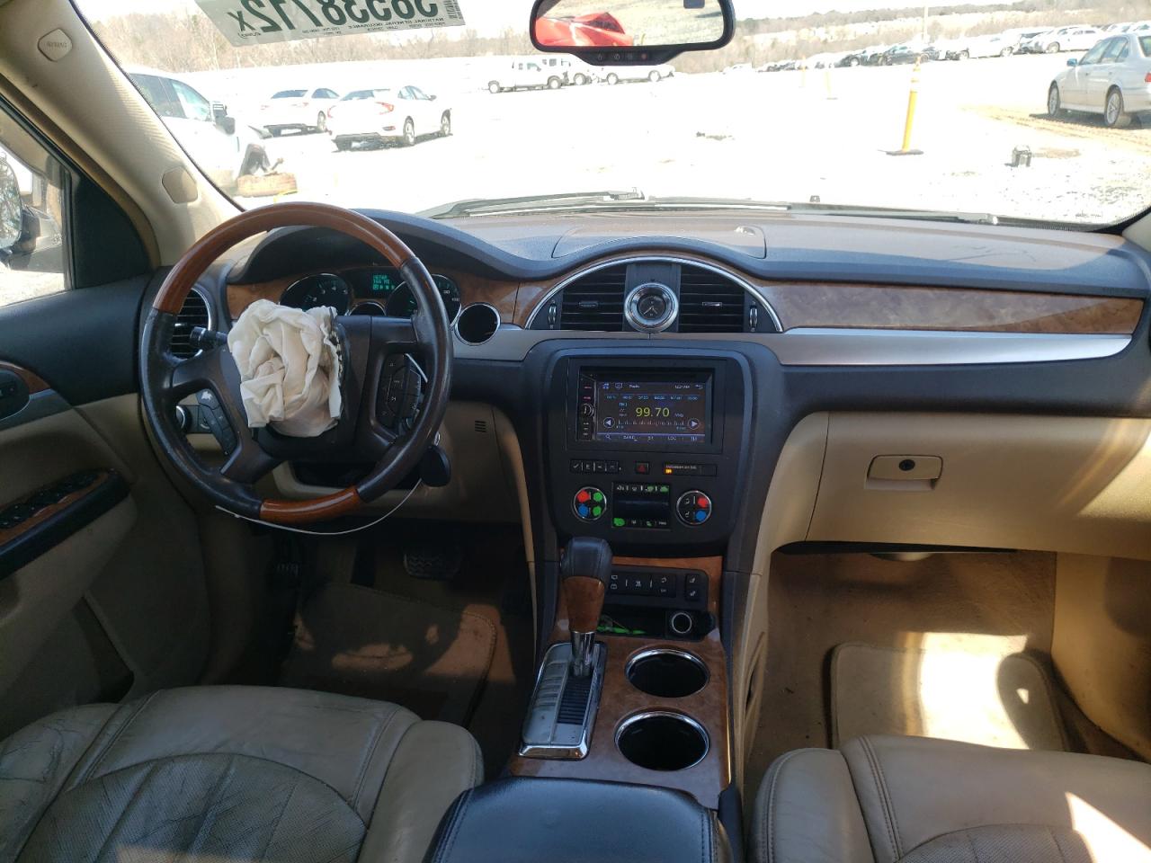 Photo 9 from auction – 2008 BUICK ENCLAVE CX with VIN 5GAER23778J229279