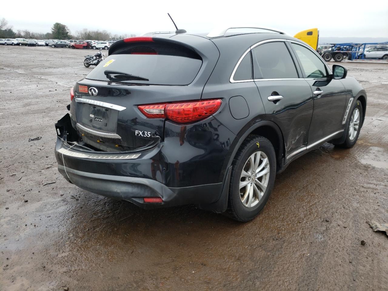 Photo 4 from auction – 2009 INFINITI FX35 with VIN JNRAS18W19M158964