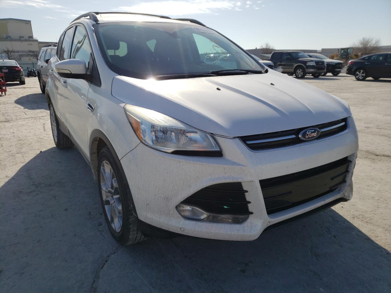 FORD ESCAPE SEL 2013 with VIN 1FMCU0H90DUD91682 - Photo from auction