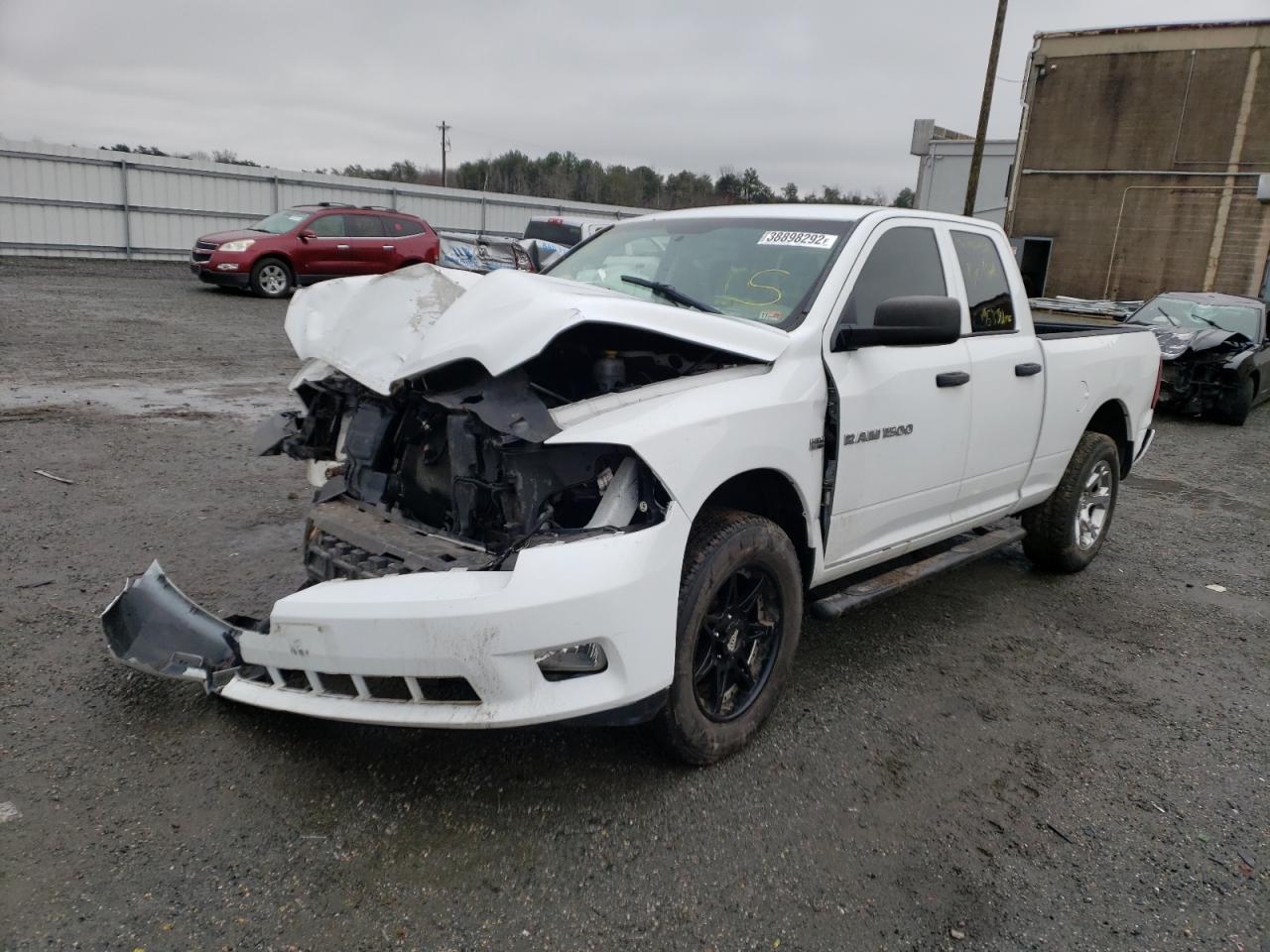 Photo 2 from auction – 2012 DODGE RAM 1500 S with VIN 1C6RD7FTXCS198981