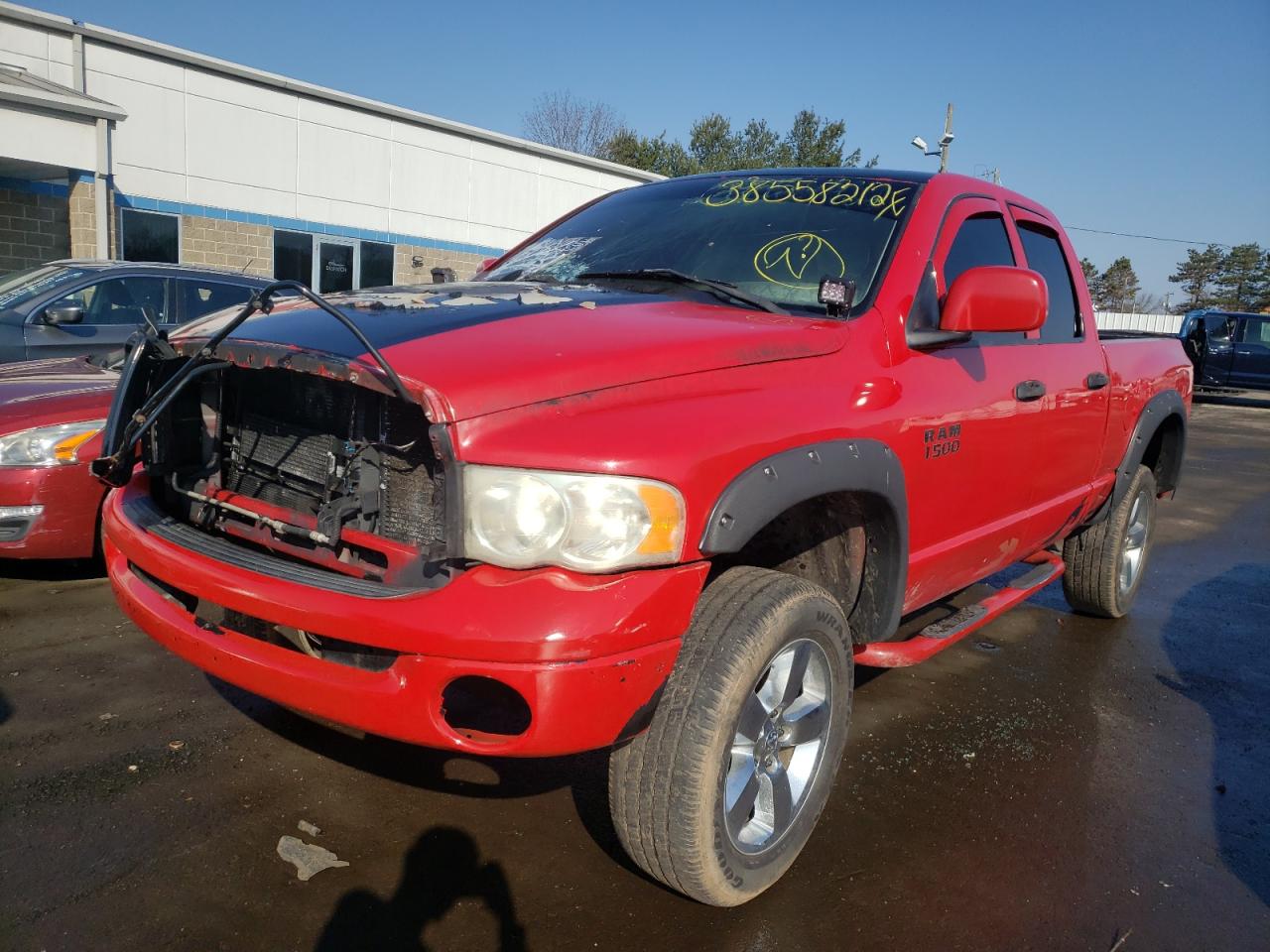 Photo 2 from auction – 2002 DODGE RAM 1500 with VIN 3D7HU18N82G187845
