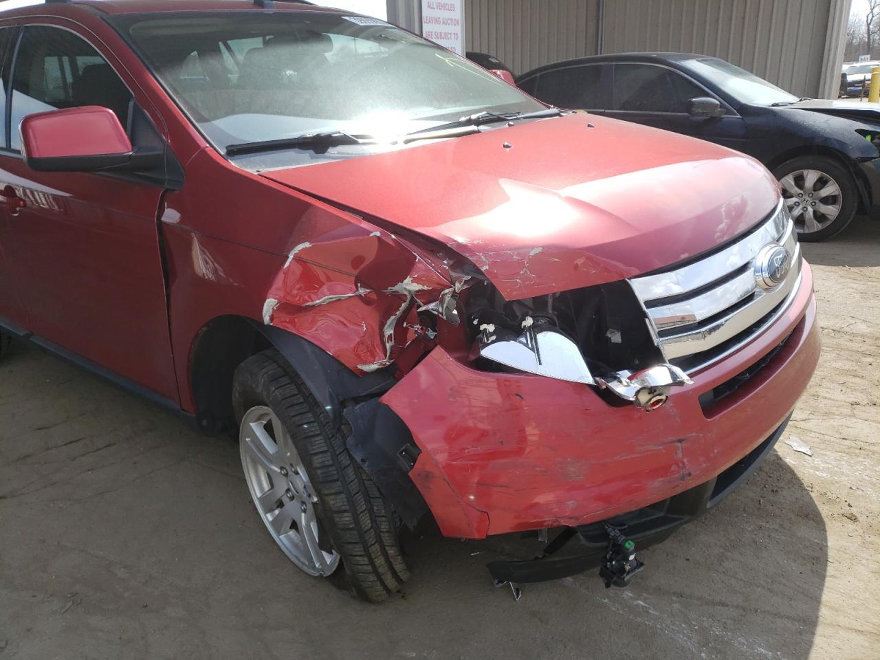 Photo 9 from auction – 2008 FORD EDGE SEL with VIN 2FMDK38C38BA97647