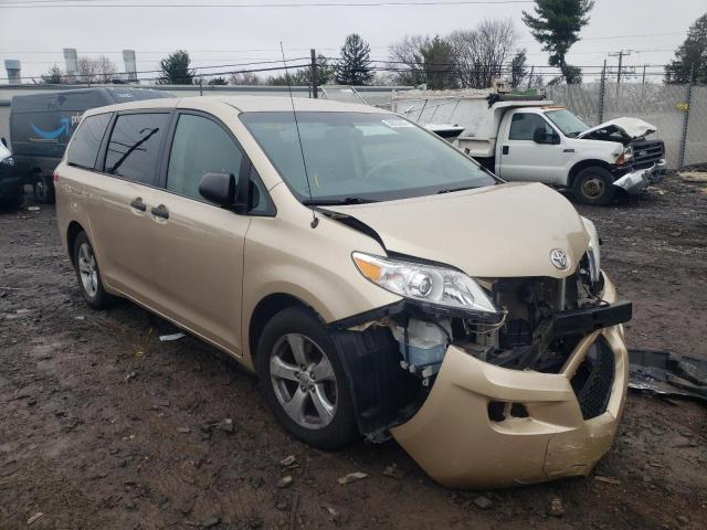 TOYOTA SIENNA 2012 with VIN 5TDZK3DC0CS269401 - Photo from auction