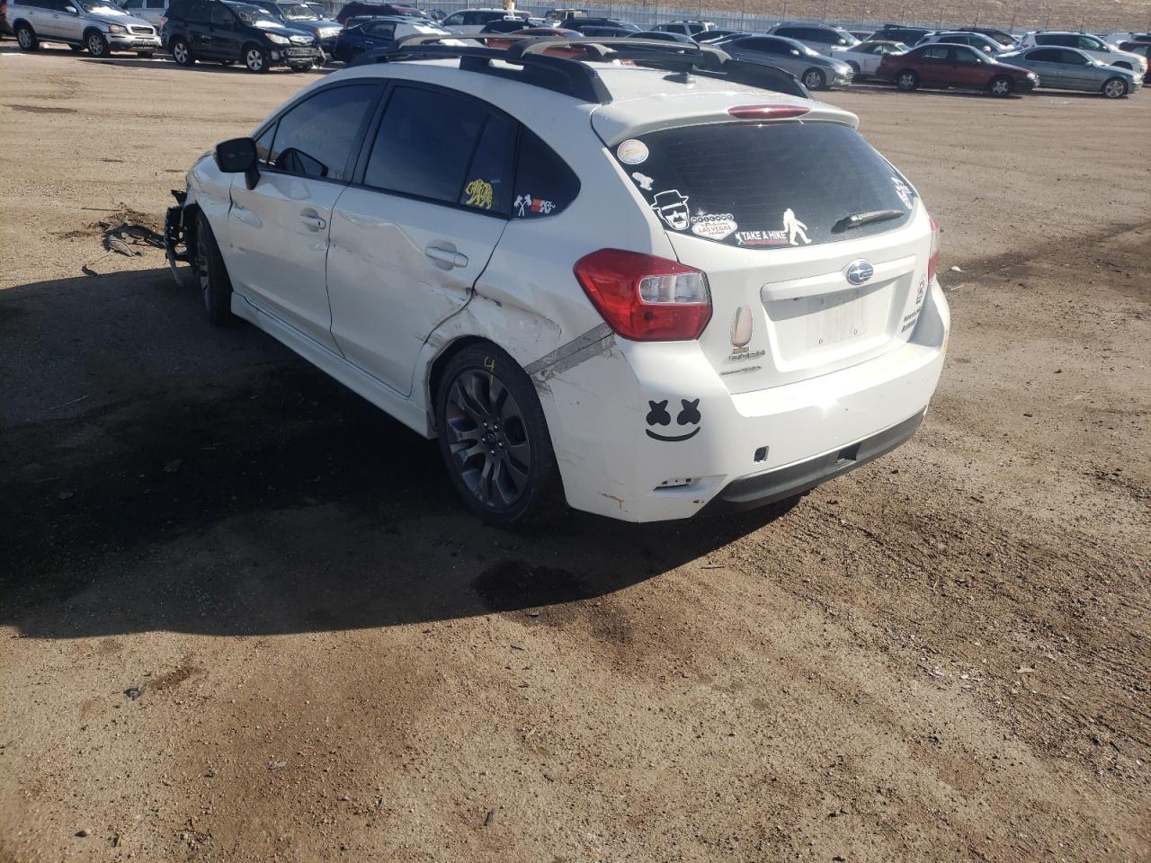 Photo 3 from auction – 2015 SUBARU IMPREZA SP with VIN JF1GPAW67F8287297