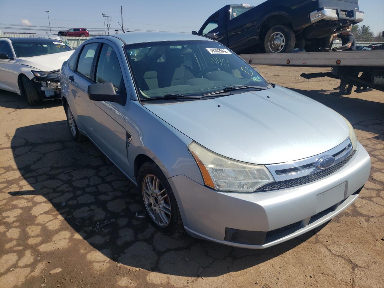 FORD FOCUS SE 2008 with VIN 1FAHP35N78W204622 - Photo from auction