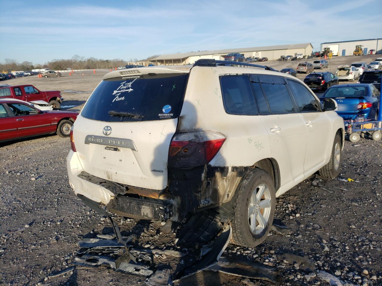 Photo 4 from auction – 2010 TOYOTA HIGHLANDER with VIN 5TDBK3EH0AS002350