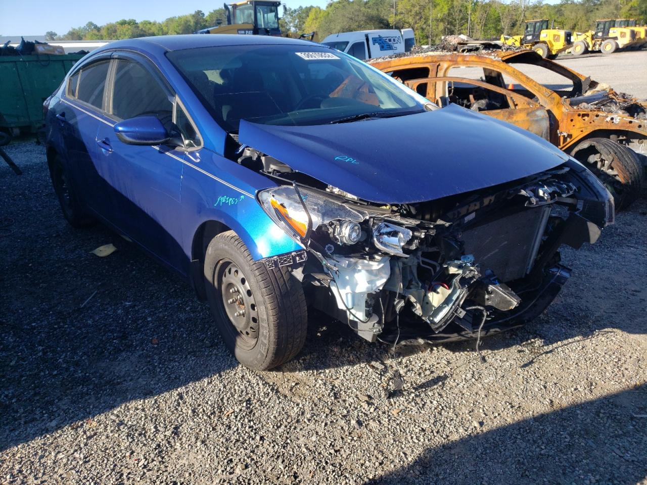 KIA FORTE LX 2018 with VIN 3KPFK4A72JE188679 - Photo from auction