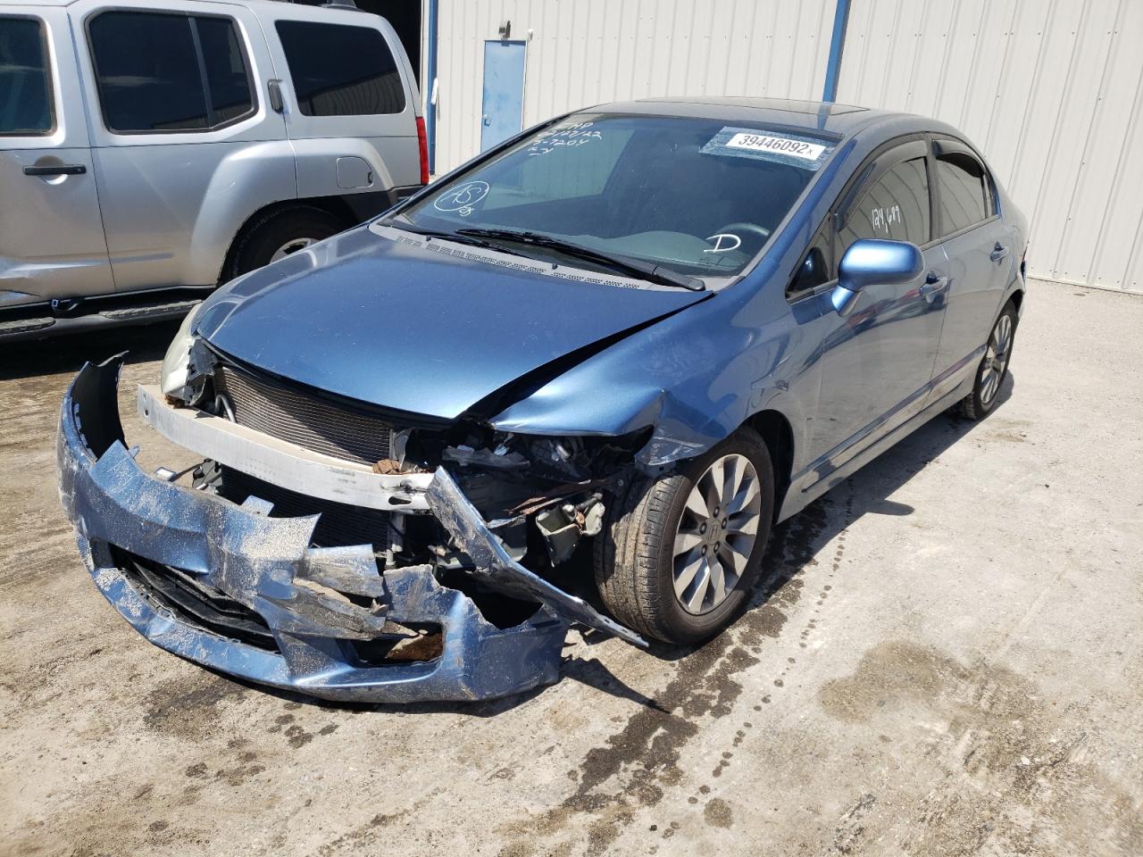 Photo 2 from auction – 2009 HONDA CIVIC with VIN 19XFA16869E011907